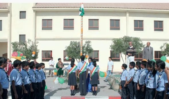 Indian Flag in Schools