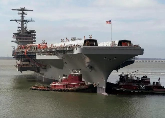 compare cruise ship to aircraft carrier