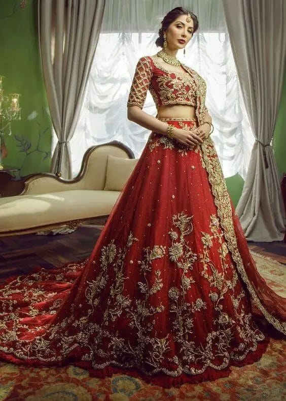 Full-Length Lehenga Shot