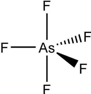 AsF5 structure